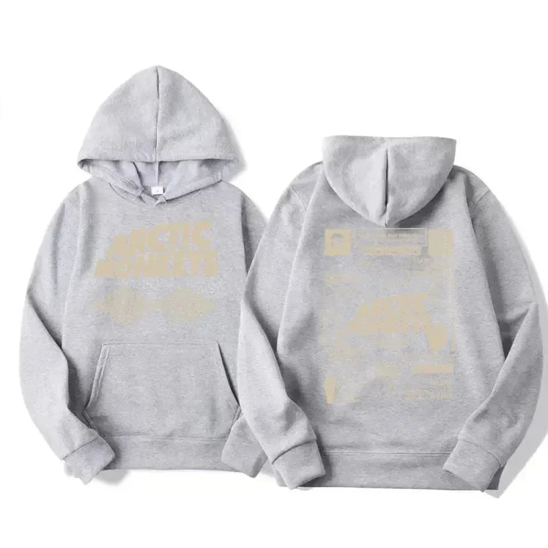 Retro Rock Arctic Monkeys Music Album Graphic Hoodies