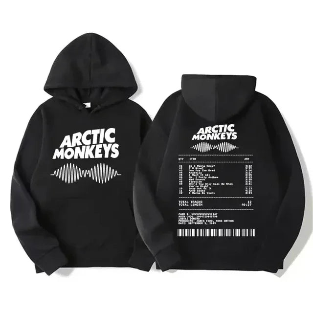 Retro Rock Arctic Monkeys Music Album Graphic Hoodies