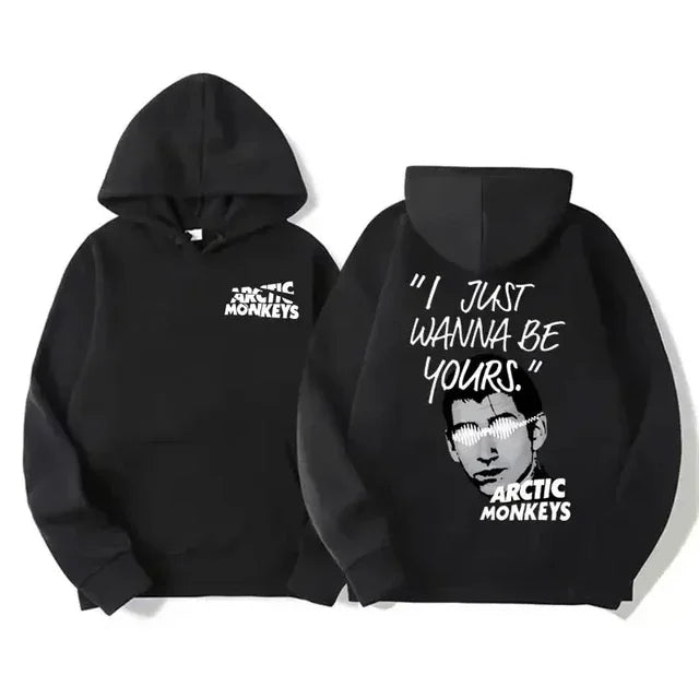 Retro Rock Arctic Monkeys Music Album Graphic Hoodies