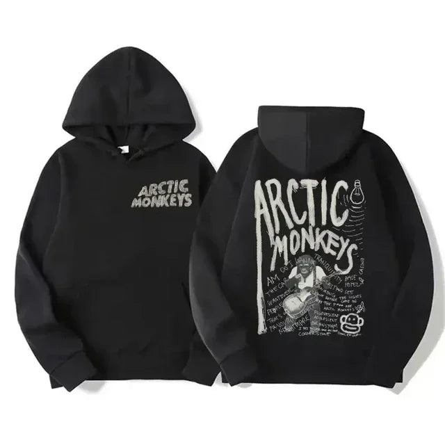 Retro Rock Arctic Monkeys Music Album Graphic Hoodies