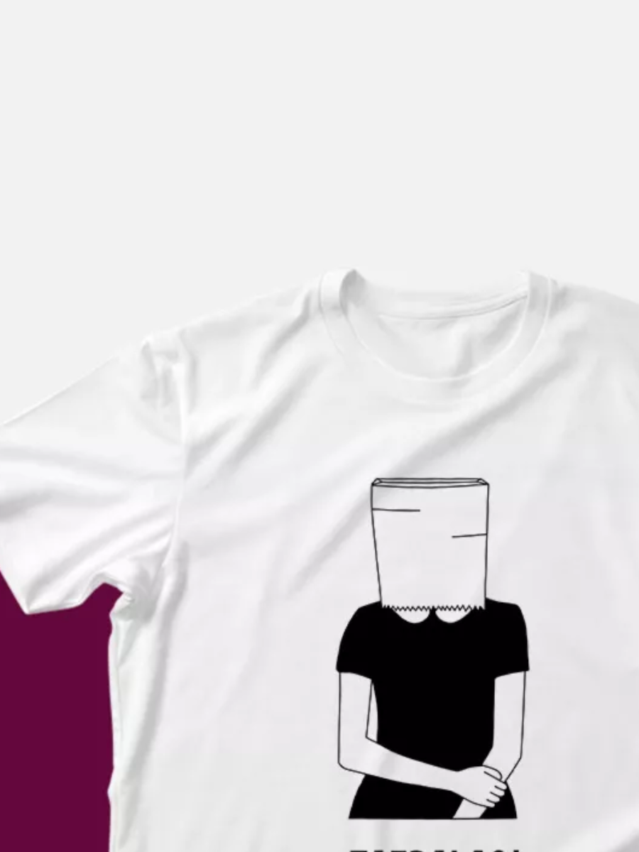 Funny Printed Graphic Cotton T Shirt